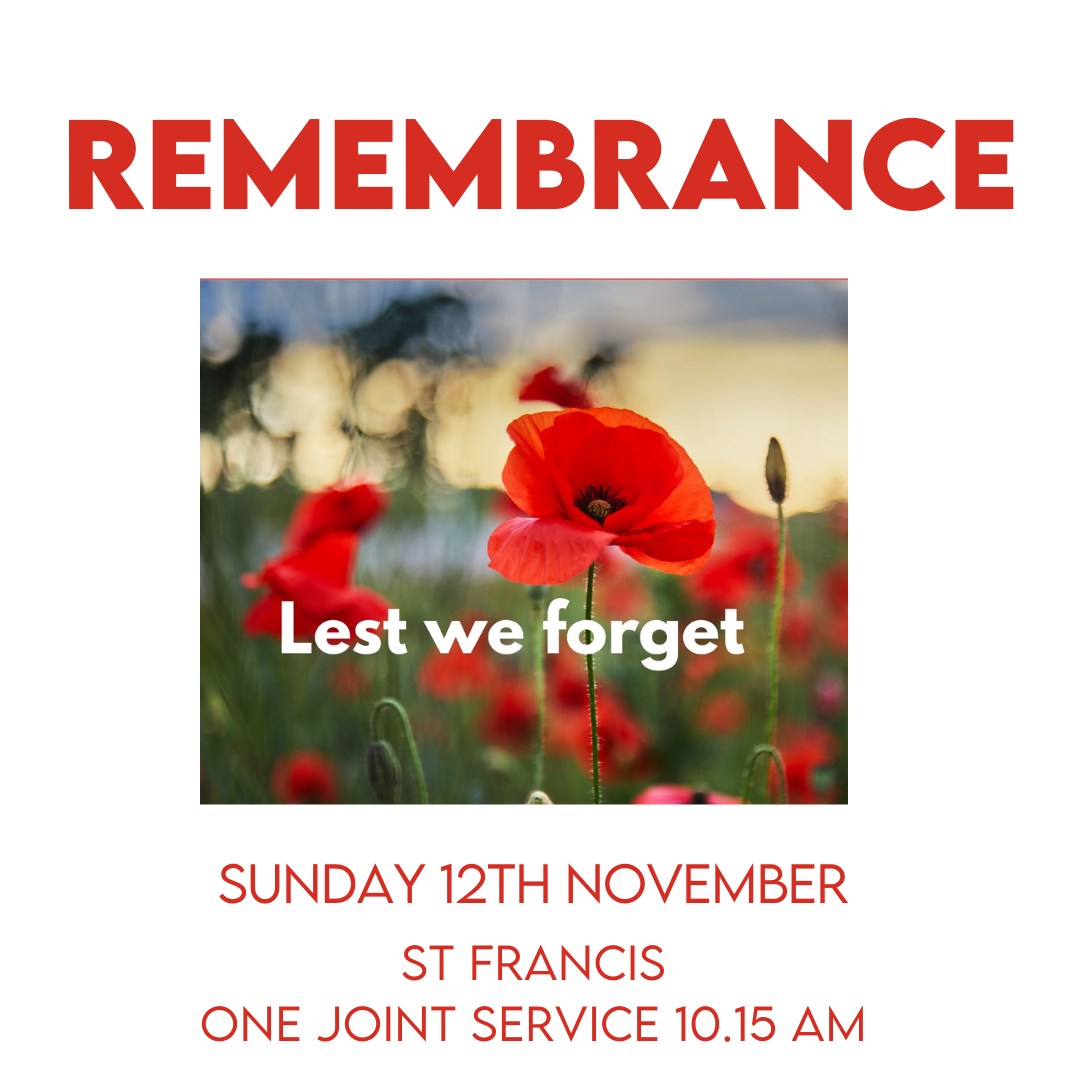 Remembrance Sunday 12th November