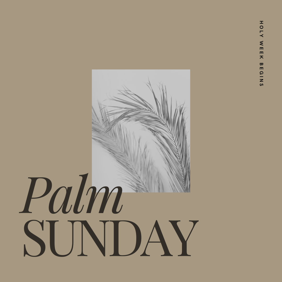 Palm Sunday 2nd April