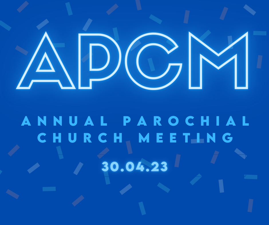 Sunday 30th April APCM