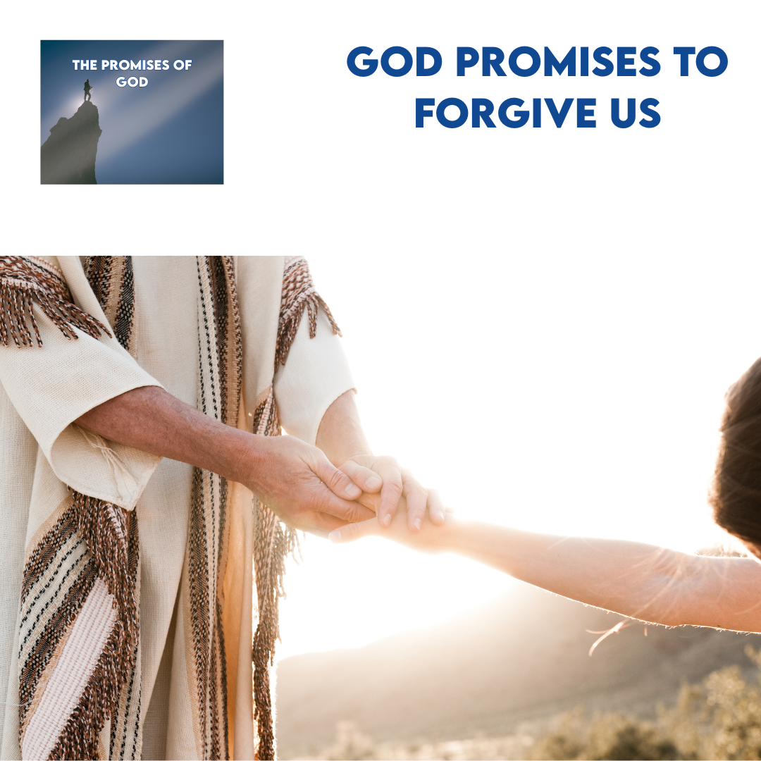 God promises to forgive us